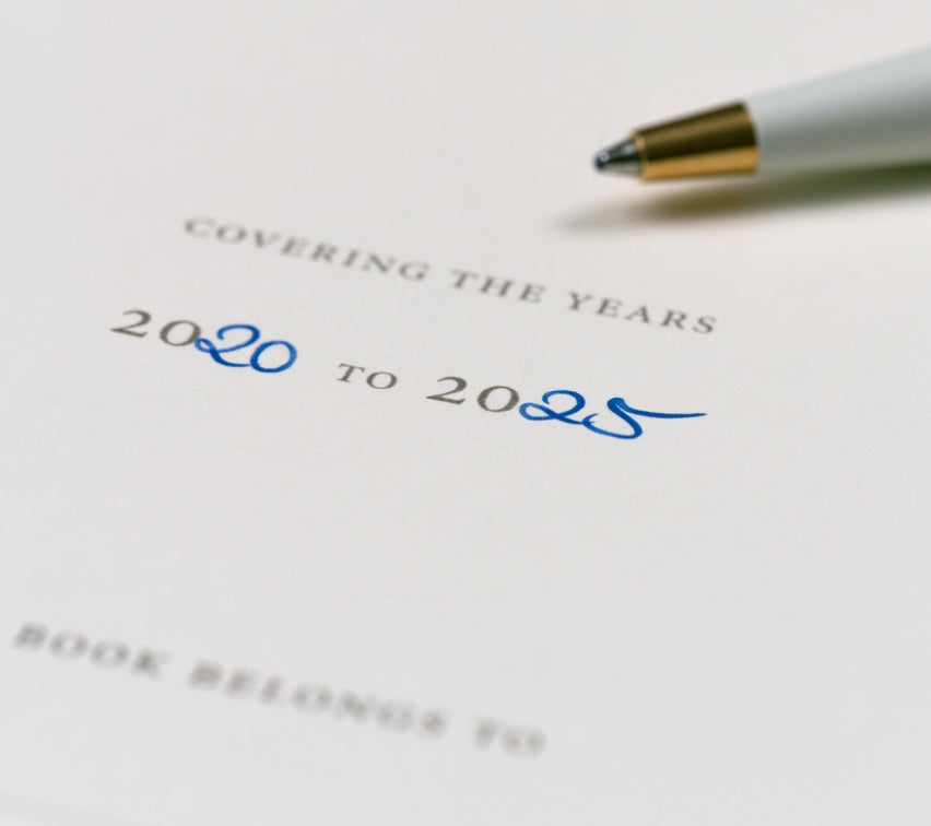 Leuchtturm1917 Some Lines A Day, 5 Year Memory Book, Medium (A5) Forest Green