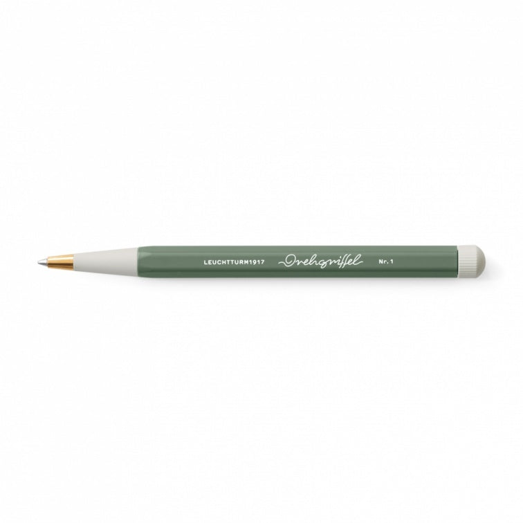 Drehgriffel Nr. 1 Olive (Ballpoint pen with royal blue ink)