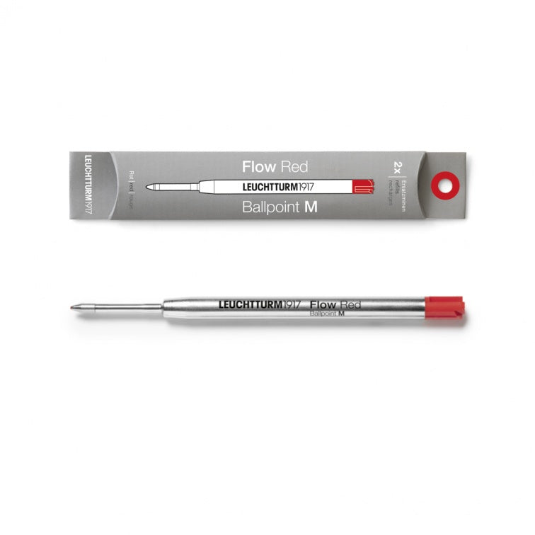 Red, Double pack refill for Drehgriffel Nr. 1 (ballpoint refill - line width M)