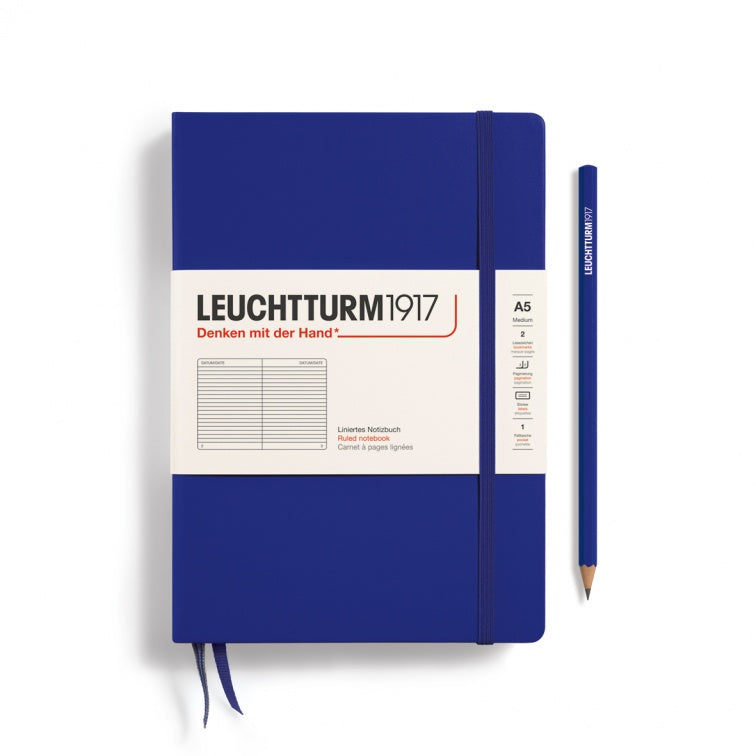 Leuchtturm1917 Ink, Notebook Hardcover Medium (A5)