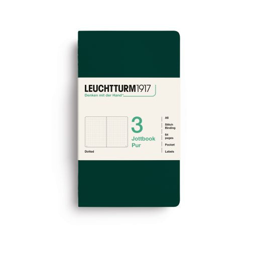 Leuchtturm1917 Jottbook pur Medium & Pocket