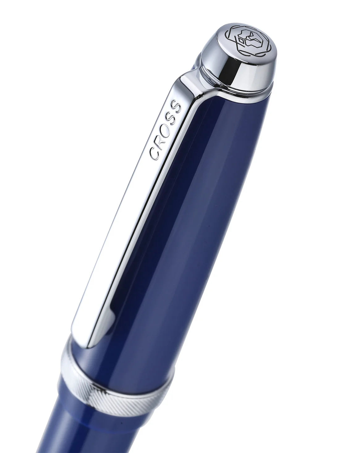 Cross Lume Deep Sea Blue with Polished Chrome Appointments Ballpoint Pen