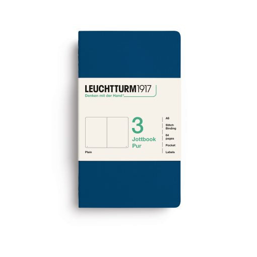 Leuchtturm1917 Jottbook pur Medium & Pocket