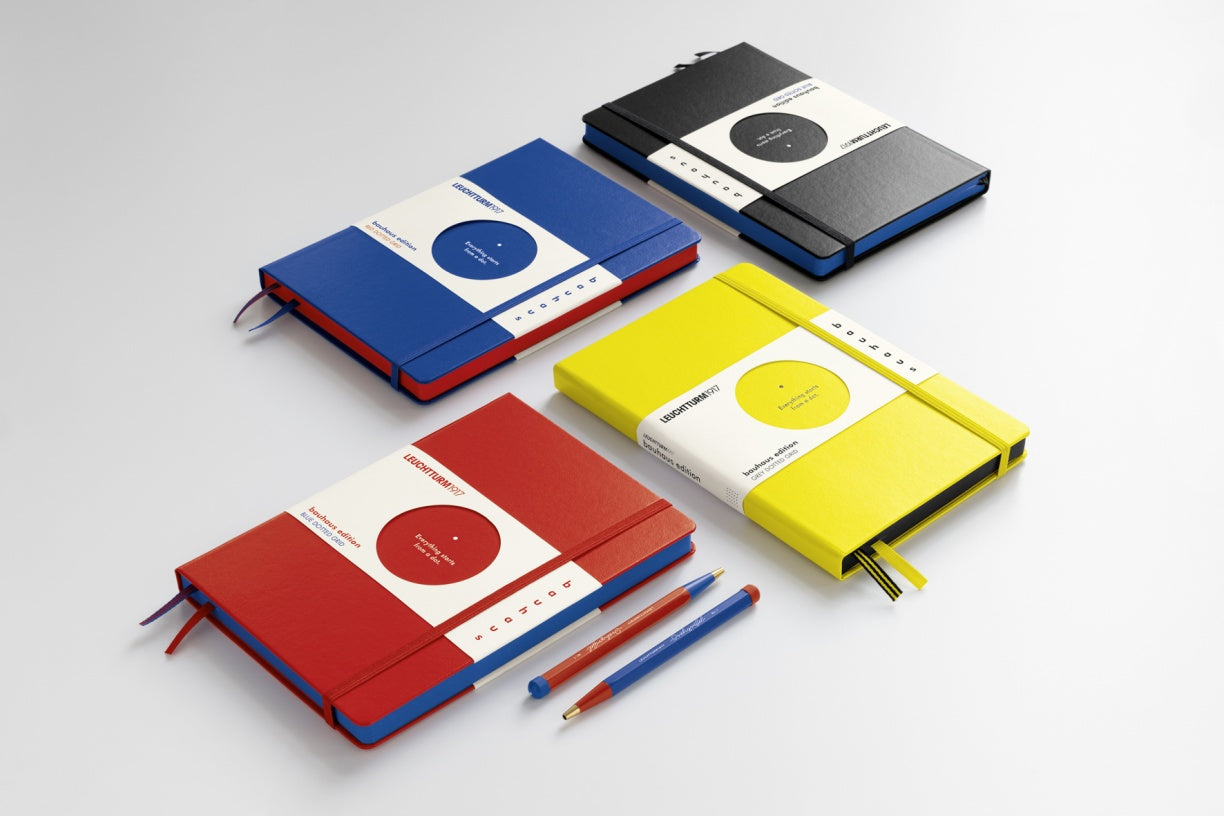 Leuchtturm1917 Notebook Bauhaus Edition Lemon