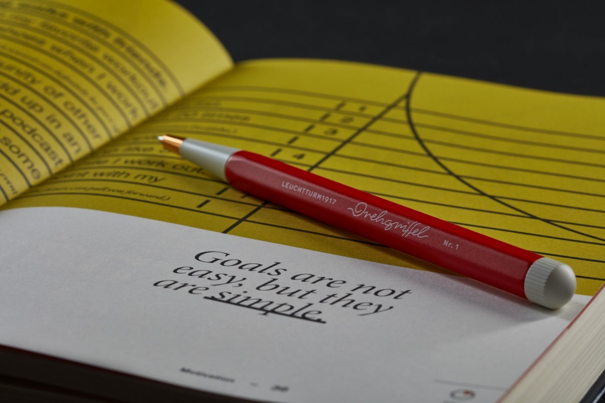 Leuchtturm1917 Finish Journal, English - Navy