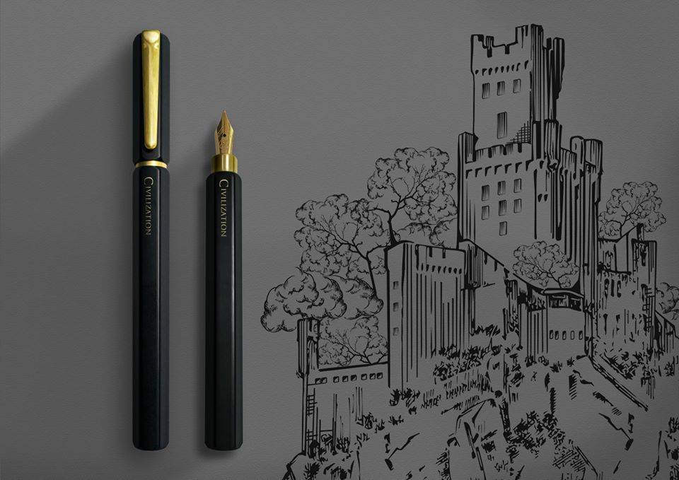 IWI CIVILIZATION FOUNTAIN PEN ORIGINAL BLACK