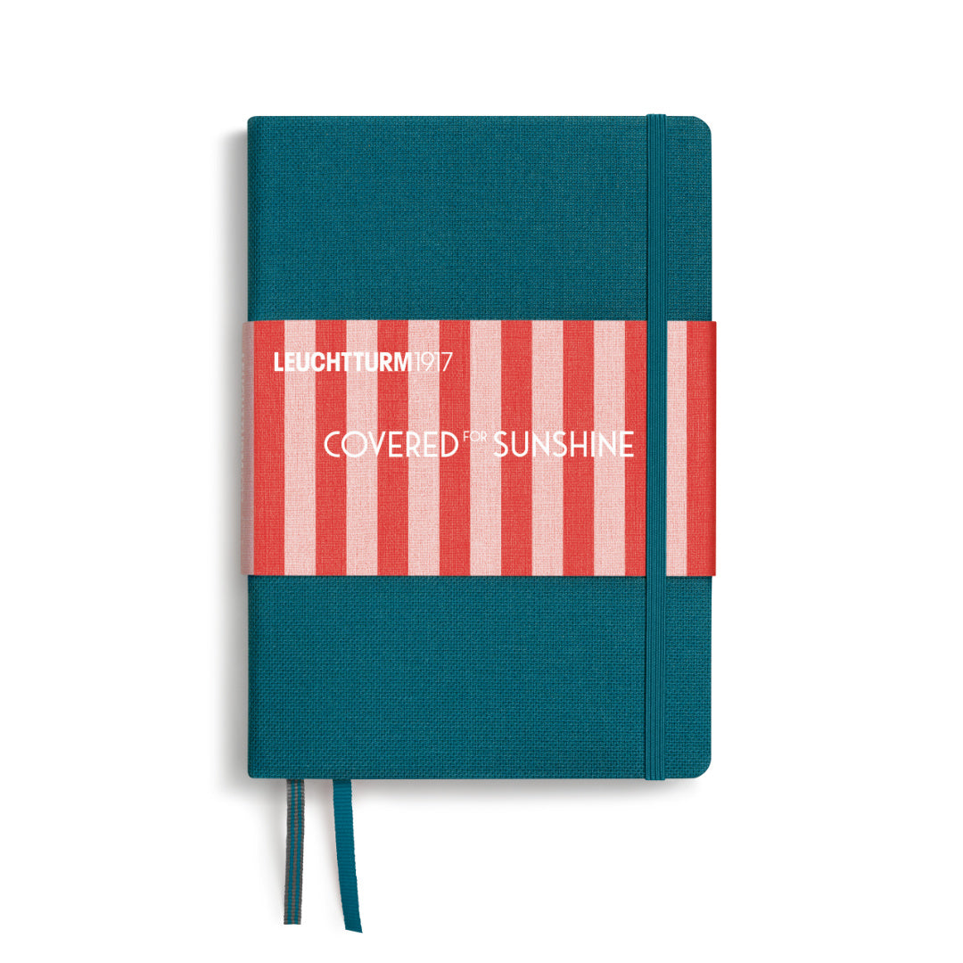 Leuchtturm1917 Notebook Medium (A5), Hardcover, 251 numbered pages,CfS, Atlantic, Dotted