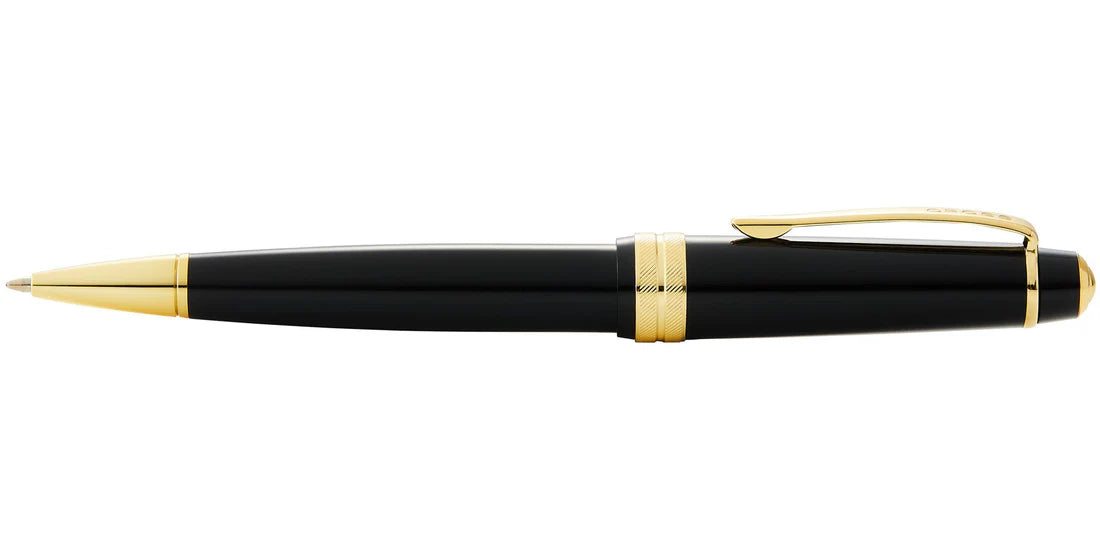 Cross Bailey Light™ Polished Black Resin and Gold Tone Ballpoint Pen