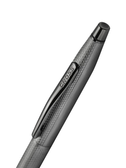 Classic Century® Slate Gray Engraved Diamond Pattern Ballpoint Pen