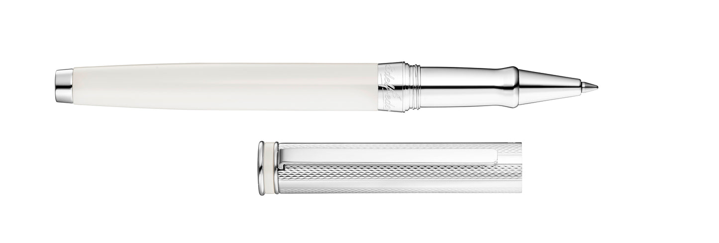 WALDMANN EDELFEDER ROLLERBALL PEN CHAMPAGNE