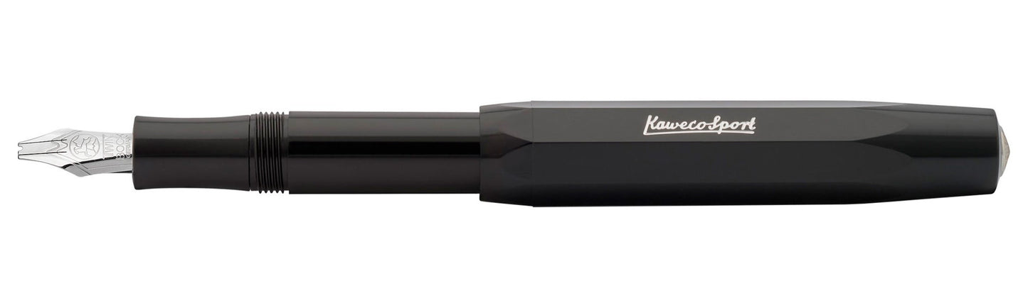 Kaweco SPORT Calligraphy Fountain Pen Black Twin