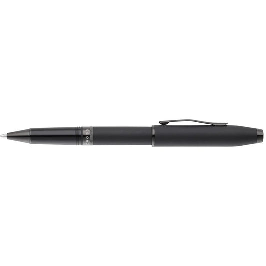 Cross Foundry Matte Black Lacquer with PVD Black Appointments Rollerball Pen