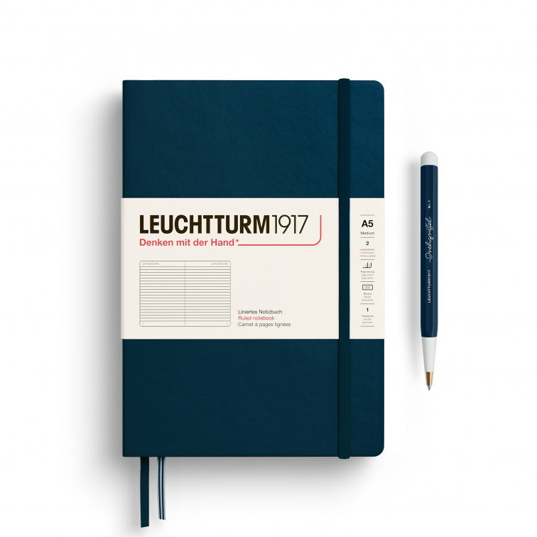 Leuchtturm1917 Deep Sea, Notebook Hardcover Medium (A5)