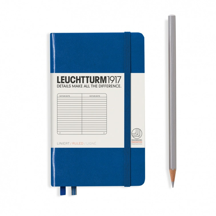Leuchtturm1917 Royal Blue, Notebook Hardcover Pocket (A6)