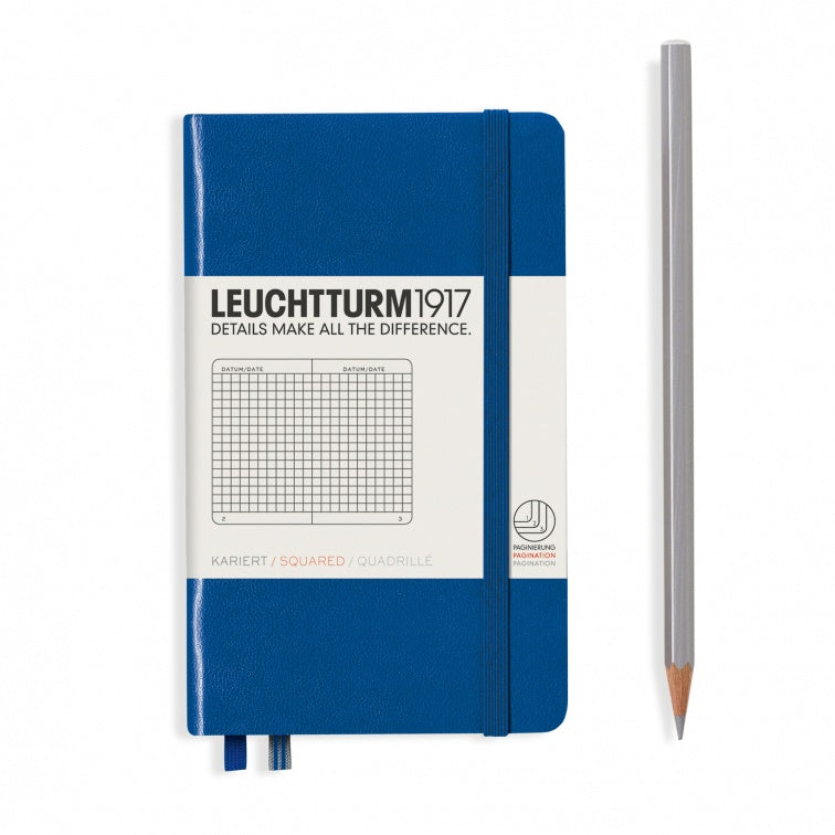 Leuchtturm1917 Royal Blue, Notebook Hardcover Pocket (A6)