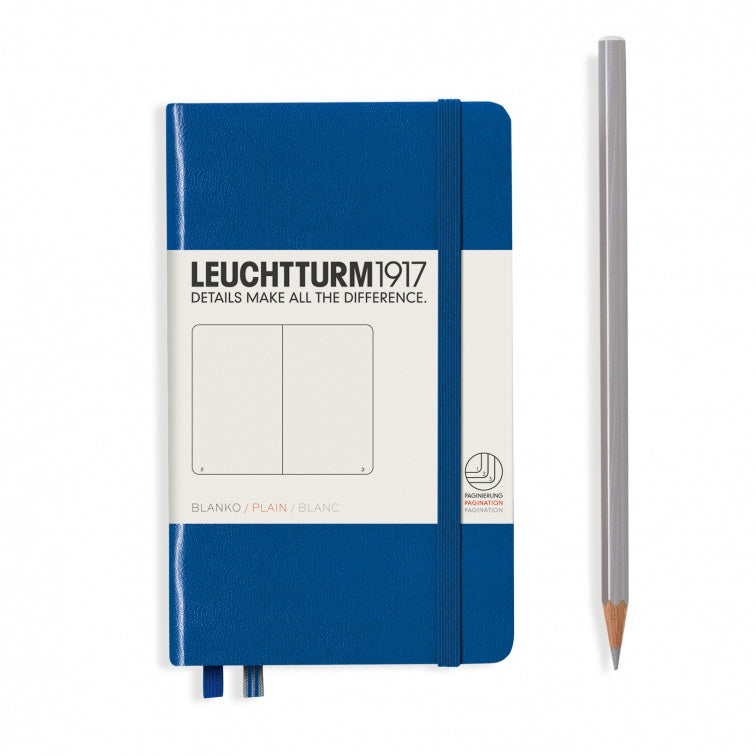 Leuchtturm1917 Royal Blue, Notebook Hardcover Pocket (A6)