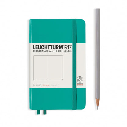Leuchtturm1917 Emerald, Notebook Hardcover Pocket (A6)