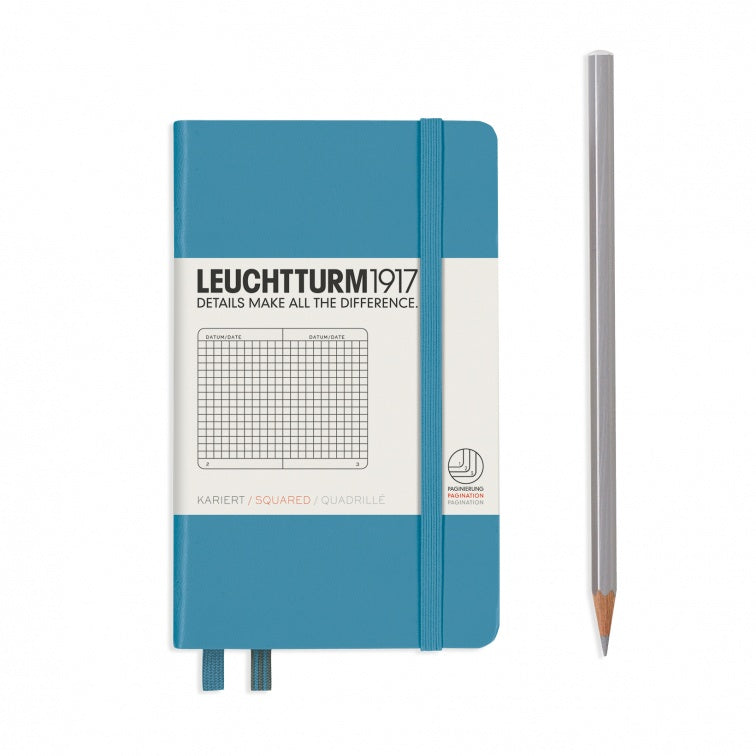 Leuchtturm1917 Nordic Blue, Notebook Hardcover Pocket (A6)