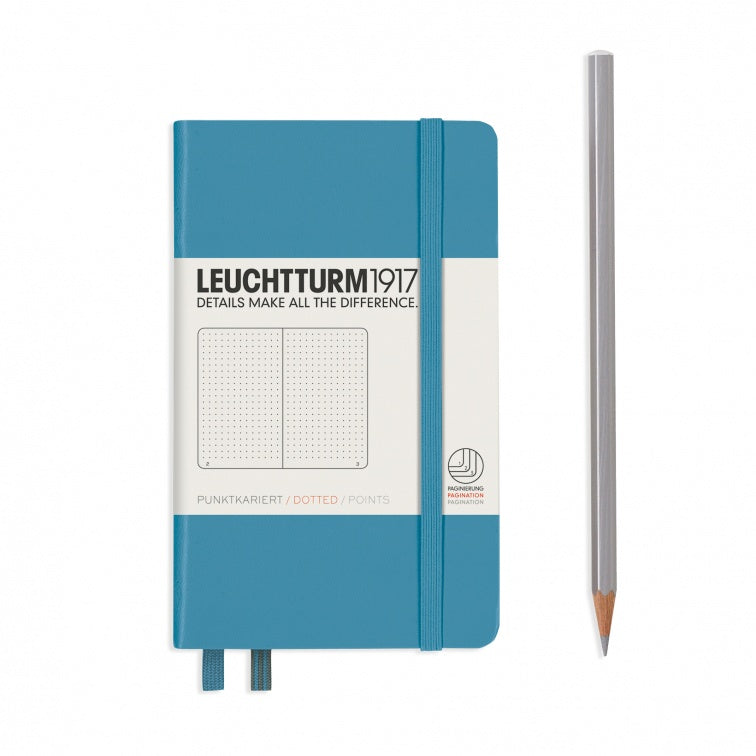 Leuchtturm1917 Nordic Blue, Notebook Hardcover Pocket (A6)