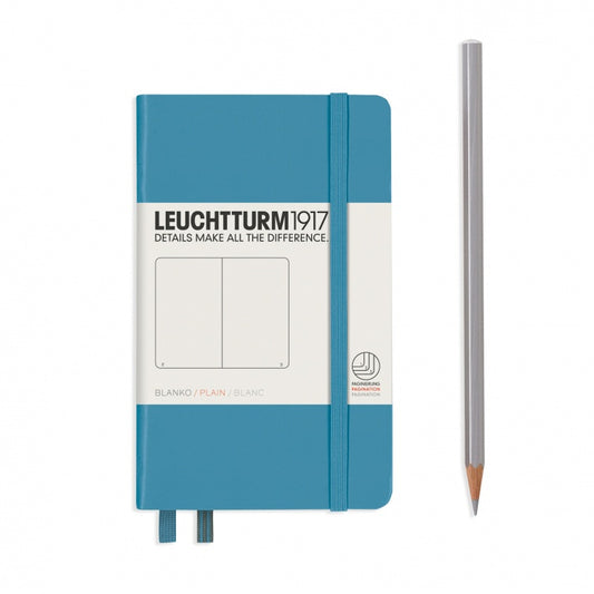 Leuchtturm1917 Nordic Blue, Notebook Hardcover Pocket (A6)