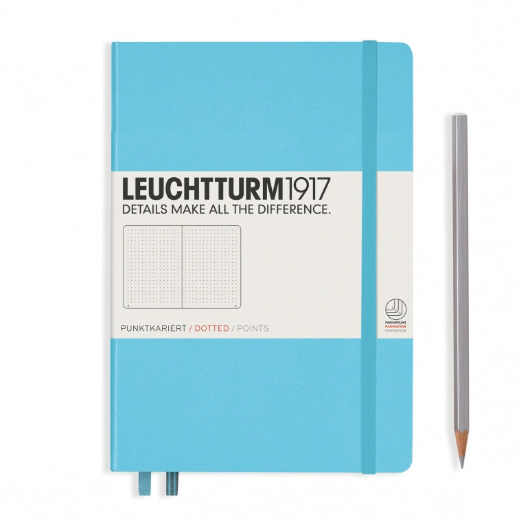 Leuchtturm1917 Ice Blue, Notebook Hardcover Medium