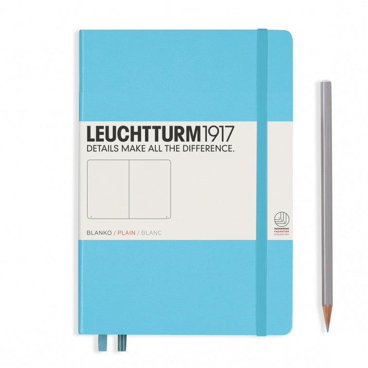 Leuchtturm1917 Ice Blue, Notebook Hardcover Medium