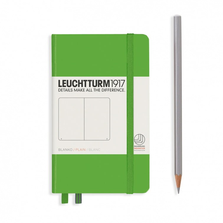 Leuchtturm1917 Fresh Green, Notebook Hardcover Pocket (A6)