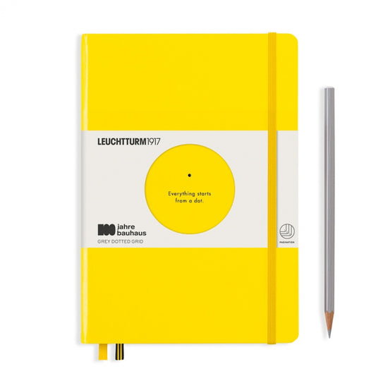 Leuchtturm1917 Notebook Bauhaus Edition Lemon