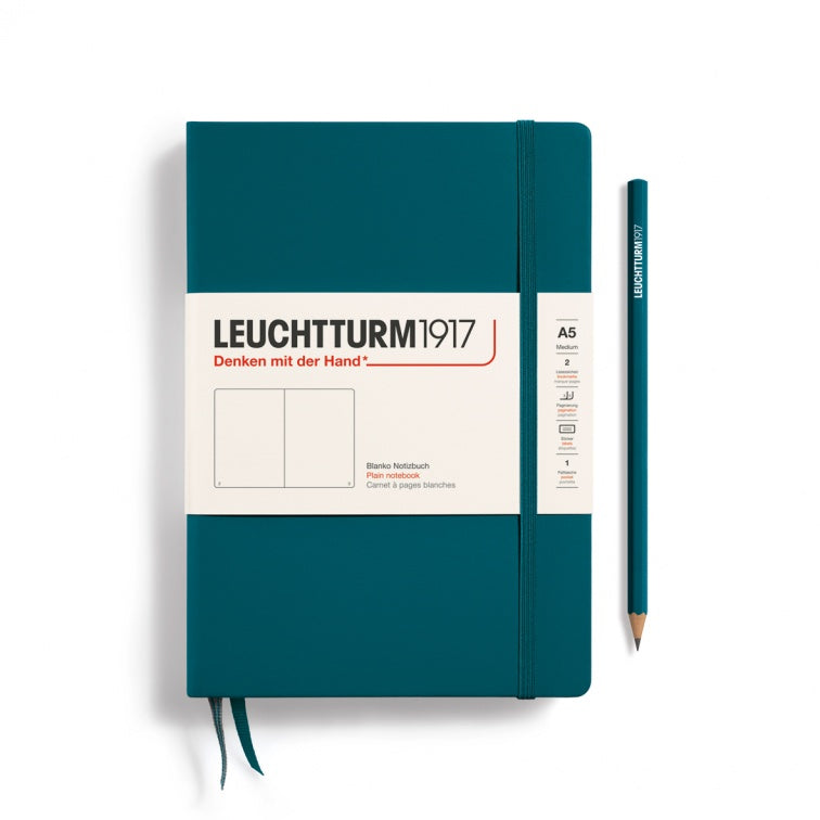 Leuchtturm1917 Pacific Green, Notebook Hardcover Medium (A5)