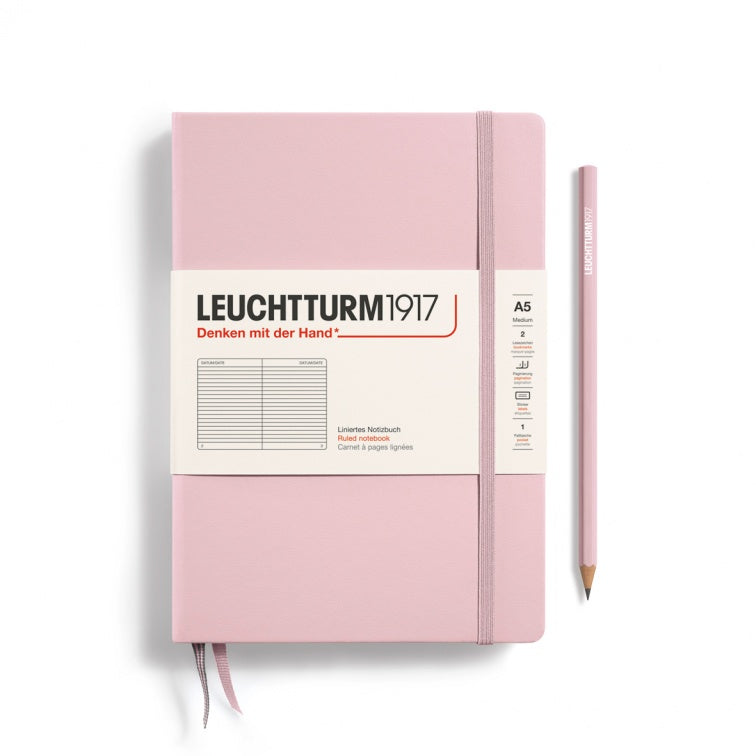 Leuchtturm1917 Powder, Notebook Hardcover Medium (A5)