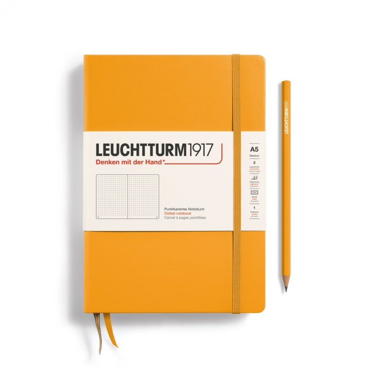 Leuchtturm1917 Rising Sun, Notebook Hardcover Medium (A5)
