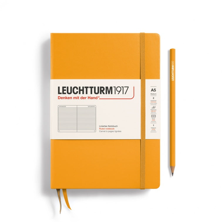 Leuchtturm1917 Rising Sun, Notebook Hardcover Medium (A5)