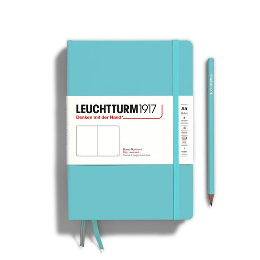 Leuchtturm1917 Aquamarine, Notebook Hardcover Medium (A5)