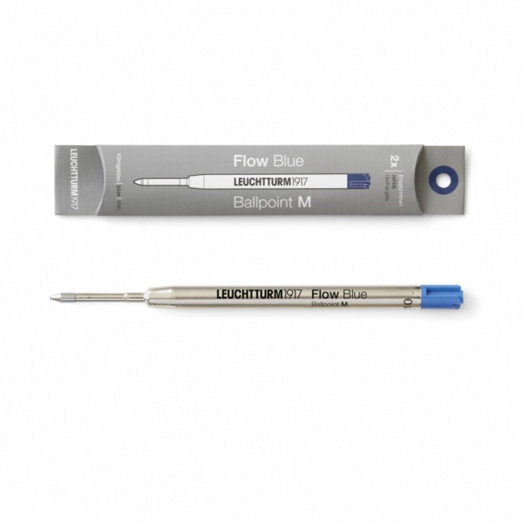 Royal Blue, Double pack refill for Drehgriffel Nr. 1 (ballpoint refill - line width M)