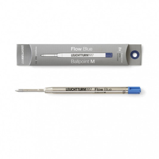 Royal Blue, Double pack refill for Drehgriffel Nr. 1 (ballpoint refill - line width M)