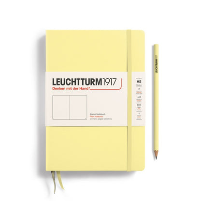 Leuchtturm1917 Vanilla, Notebook Hardcover Medium (A5)