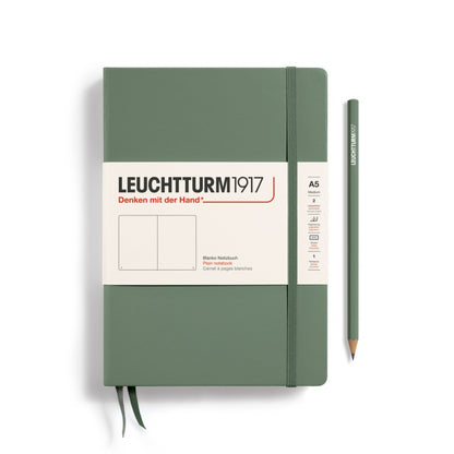 Leuchtturm1917 Olive, Notebook Hardcover Medium (A5)