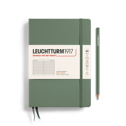Leuchtturm1917 Olive, Notebook Hardcover Medium (A5)