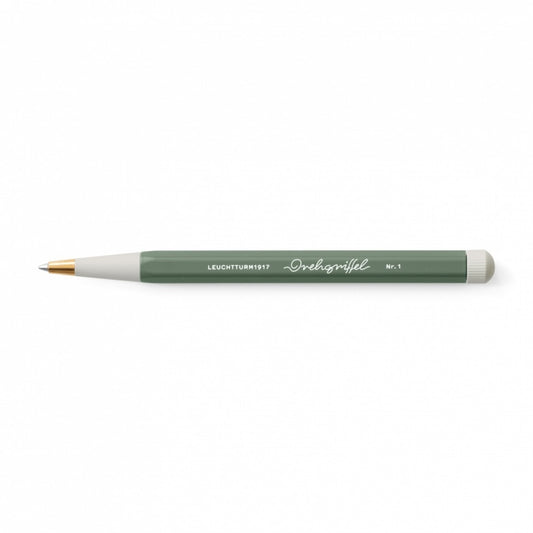 Drehgriffel Nr. 1 Olive (Ballpoint pen with royal blue ink)