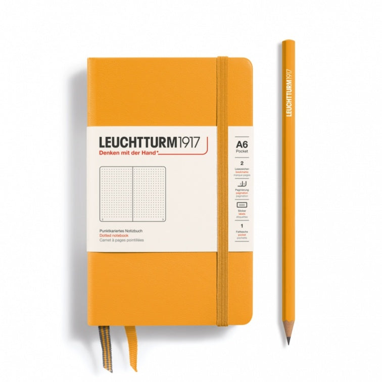 Leuchtturm1917 Rising Sun, Notebook Hardcover Pocket (A6)