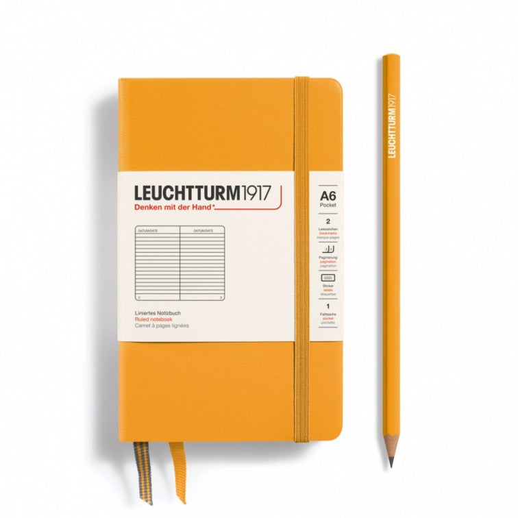Leuchtturm1917 Rising Sun, Notebook Hardcover Pocket (A6)
