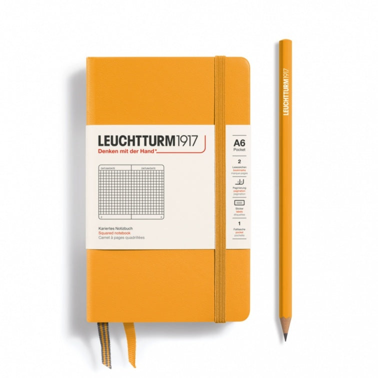 Leuchtturm1917 Rising Sun, Notebook Hardcover Pocket (A6)