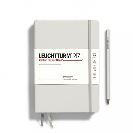 Leuchtturm1917 Light Grey, Notebook Hardcover Medium (A5)