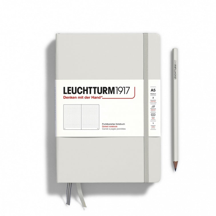 Leuchtturm1917 Light Grey, Notebook Hardcover Medium (A5)