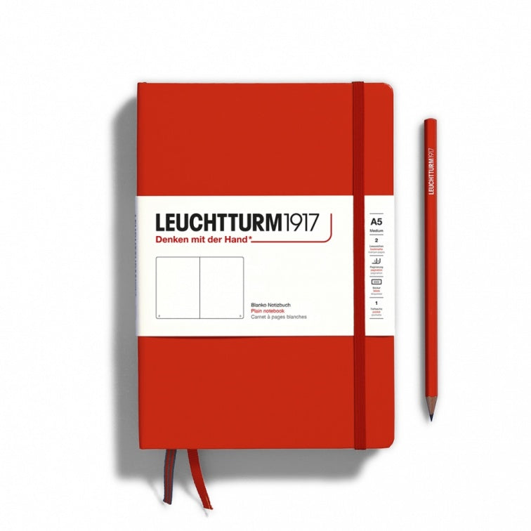 Leuchtturm1917 Fox Red, Notebook Hardcover Medium (A5)