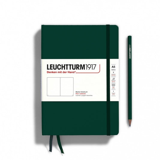 Leuchtturm1917 Forest Green, Notebook Hardcover Medium (A5)