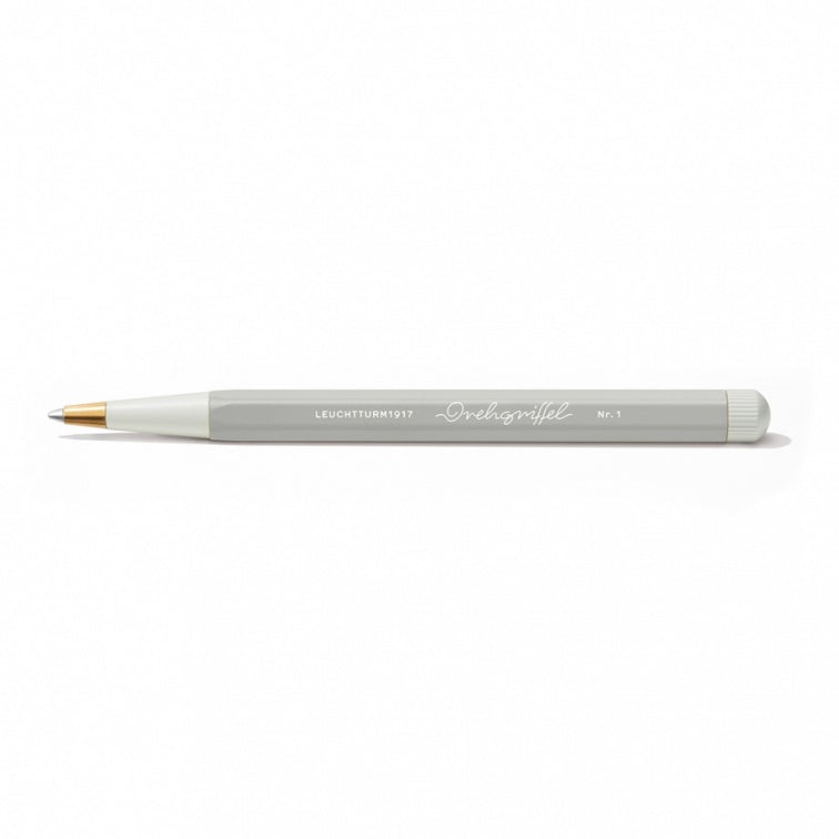 Drehgriffel Nr. 1 Light Grey (with Black Gel Refill)