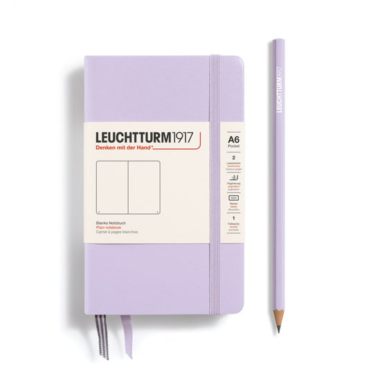 Leuchtturm1917 Lilac, Notebook Hardcover Pocket (A6)