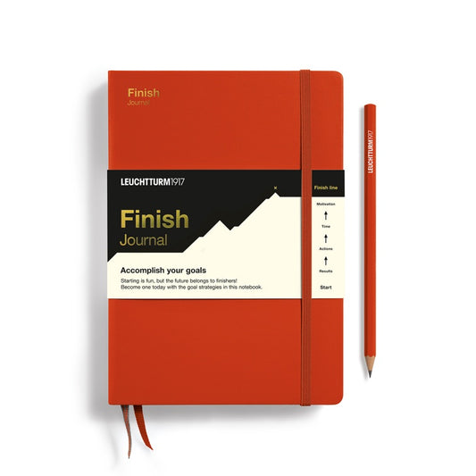 Leuchtturm1917 Finish Journal, English - Fox Red