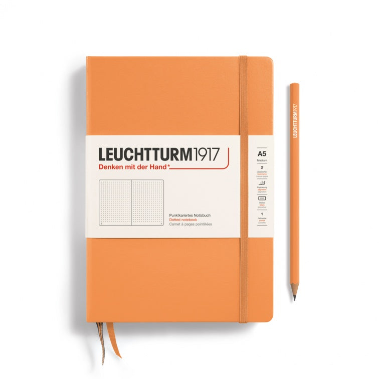 Leuchtturm1917 Apricot, Notebook Hardcover Medium (A5)